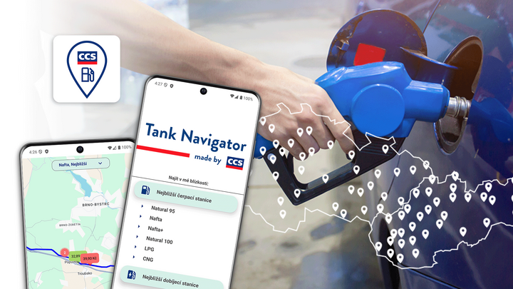 Aplikace TankNavigator v novém