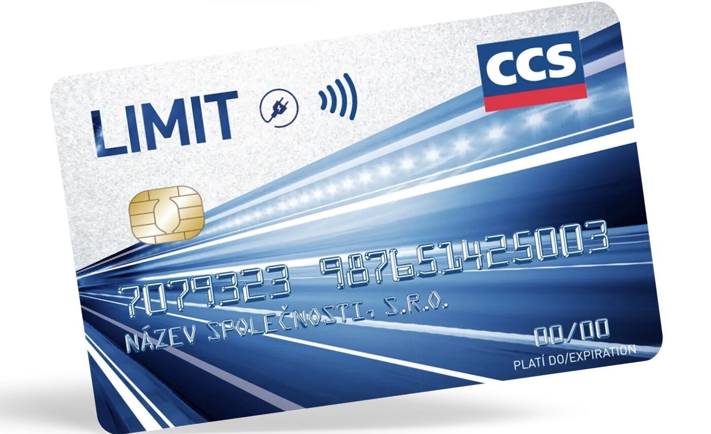 Ukážka tankovacej karty CCS Limit pre firemné vozové parky